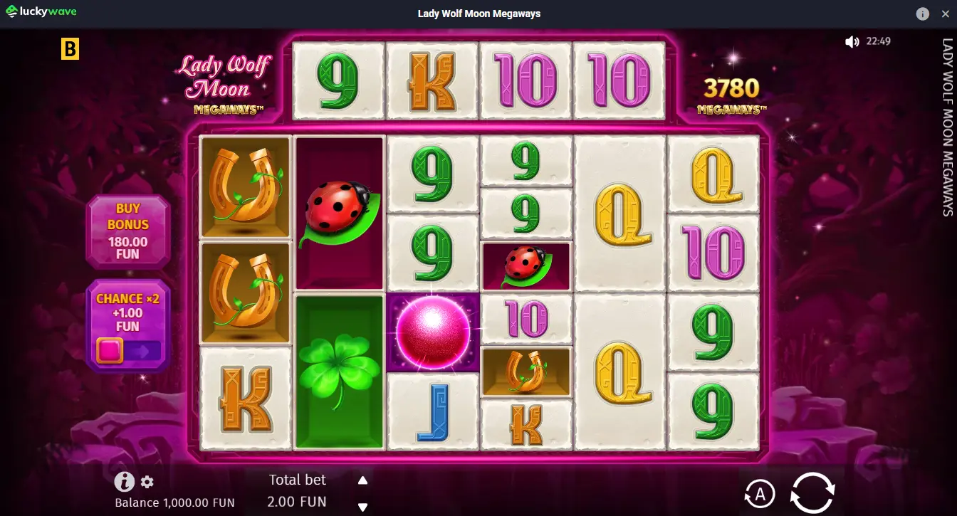 A collection of top slots available for UK players at LuckyWave Casino