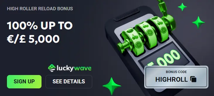 LuckyWave Casino reload bonuses